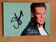 David Hasselhoff - Autogrammkarte original signiert - #51087