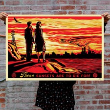 Sunset Sonnenuntergang Poster