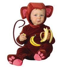 Baby Affen Kostüm Äffchen Affenkostüm braun 90 cm Äffchenkostüm Kinderkostüm