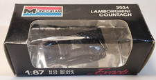 Monogram  Lamborghini Countach Coupe Sportwagen schwarz 1:87 OVP
