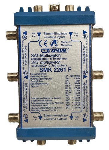 Spaun smk 2261 single sat - spaun, single-sat