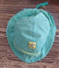 Pickapooh Kinder Sonnenhut Feuerwehr in UV-Schutz 80 in Grösse 50 aus Baumwolle