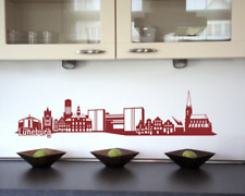 Wandtattoo Lüneburg Skyline