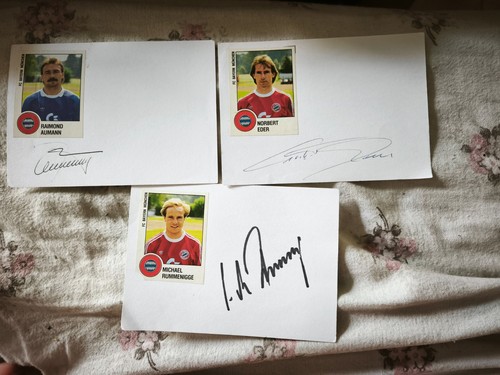 Signiertes autogrammkonvolut - signiertes,