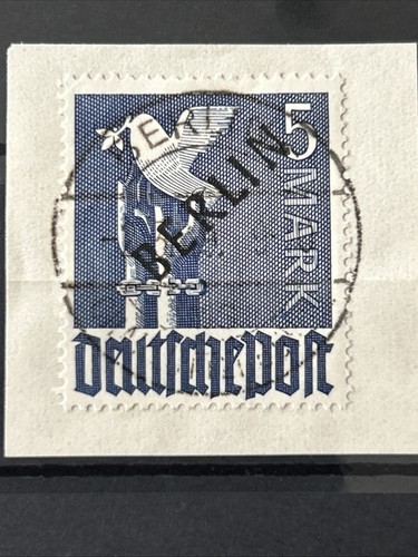 Berlin schwarz aufdruck 5 - berlin, schwarz-aufdruck