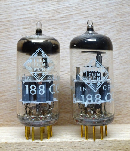 Pair telefunken e188cc sehr - telefunken,