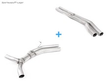 Milltek Edelstahl Vor- und