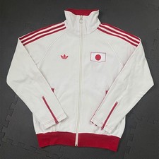 Adidas Japan Tracktop 2007 Vintage S – Rare Originals Trefoil Torch Logo Retro