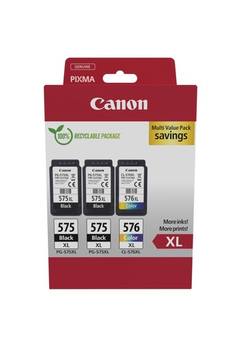 Canon 575 576 - canon, pg-575xl