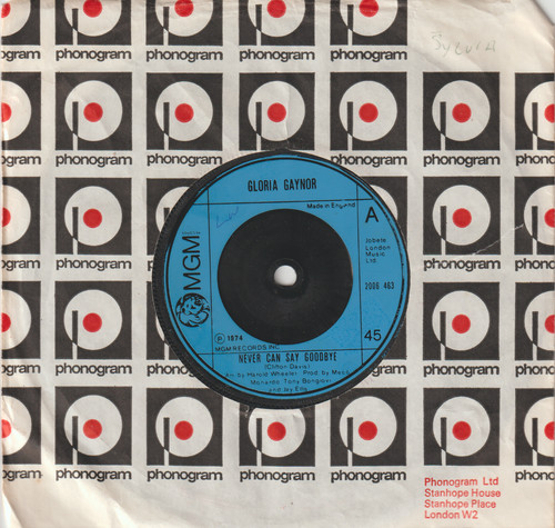 Gloria gaynor never - never, can
