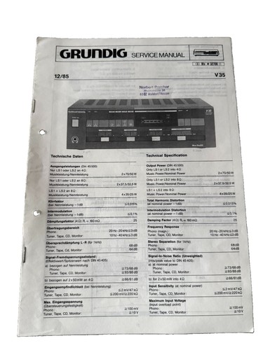 Grundig verstärker - grundig,