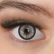 Kontaktlinsen grau ohne