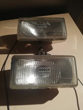 Hella  Chrom Fernscheinwerfer  Oldtimer rechteckig