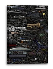 Wandbild raumschiffe - wandbild,