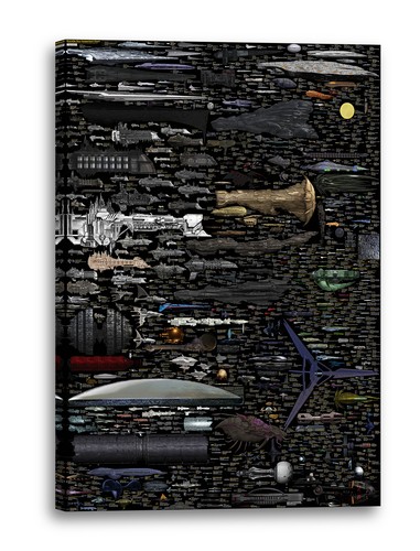 Wandbild raumschiffe - raumschiffe, im