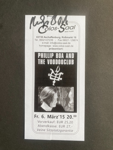 Phillip boa person - boa, signed