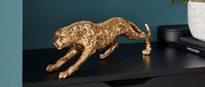 LEONIQUE Dekofigur Leopard Höhe Gold 53/10/10 cm