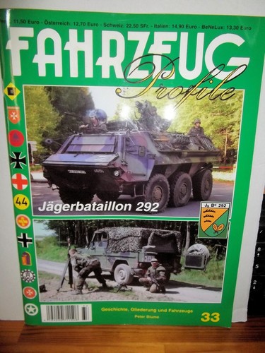 Jägerbataillon 292 fahrzeug - 292,