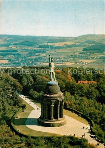 Hermannsdenkmal panorama - hermannsdenkmal,