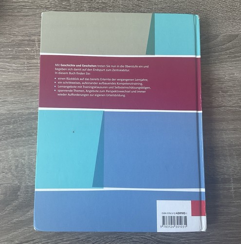 Geschichte und geschehen - und,