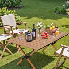Campingtisch Rolltisch