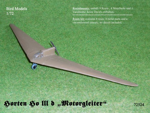 Horten iii motorgleiter - iii, "motorgleiter"