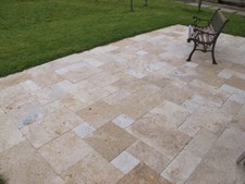 Travertin Terrassenplatten