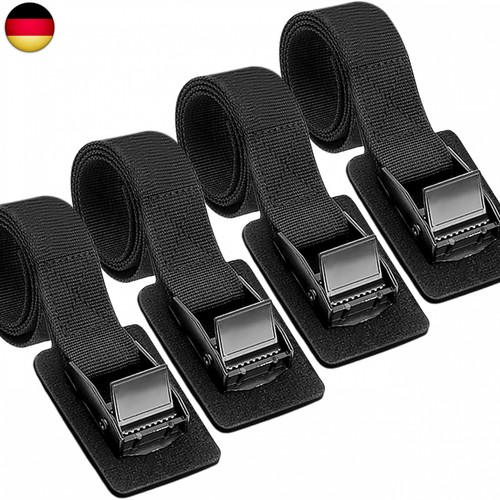 Stück spanngurte schwarz - 4,