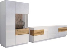 Wohnwand Anbauwand 2-teilig