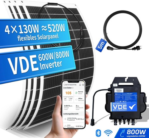 520w balkonkraftwerk - 520w,