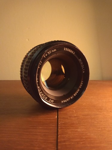 Minolta rokkor objektiv - mc,
