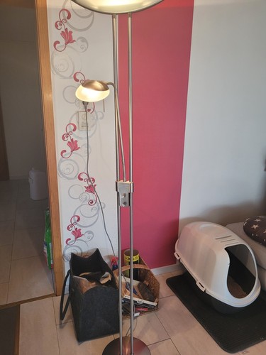 Stehlampe mit lesearm - mit,