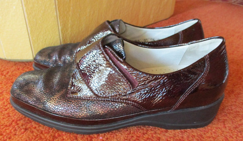 Waldläufer rot braune leder - waldlÄufer;, leder-