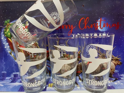 Strongbow cider pint gläser - cider,