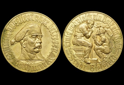 Notgeld not goldmark - notgeld:, 1