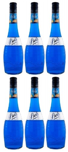 Flaschen bols blue - blue, curacao