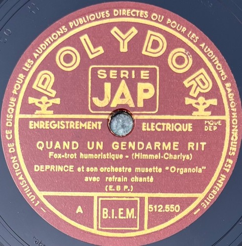 Deprince son orchestra - deprince,
