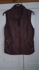 Kingfield Damen Weste ~ Gr. 42 Braun Glanz