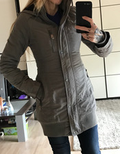 Bench Jacke Mantel Parka RAZZER II B Fleece gefüttert grau S 36