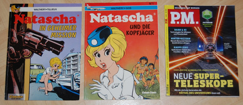 Comic konvolut natascha - comic,
