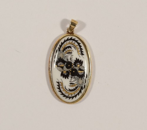 Meissen schmuck anhänger 585 - schmuck,