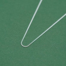 Sterling silber panzerkette - silber,