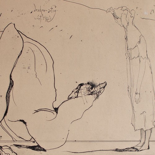 Horst janssen drachen artig - horst,