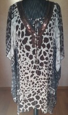 Schicke Leichte MARKEN"B.C."Tunika mit Gürtel GR:44/46 Hohe NP! Poly⚠️s.MAß!Neu!