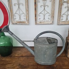 B3258 Alte Zink Gießkanne | Schneiderkanne | Vintage Garten Deko | 1 Liter dicht