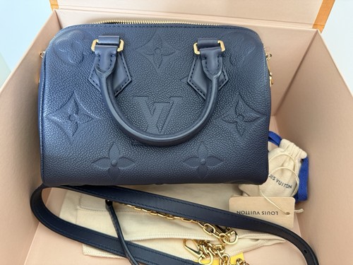 Louis vuitton speedy navy - speedy, 20