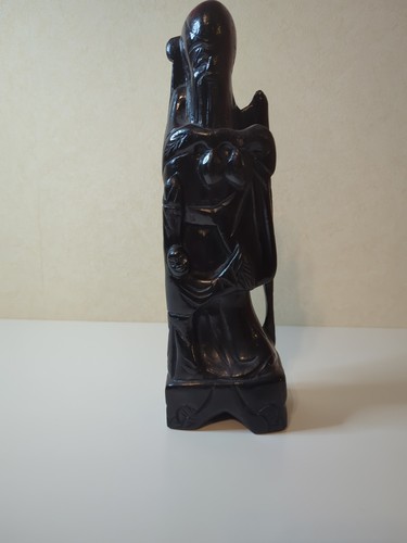 Holzfigur asiatisch weiser - asiatisch,,