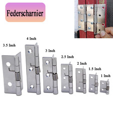 Edelstahl Feder Selbstschließende Tür Federscharnier Zugtürbeschläge Scharnier