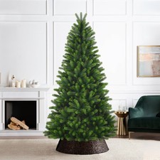 Premium 100% PE Künstlicher Weihnachtsbaum Nadelbaum Tannenbaum Spritzguss Grün