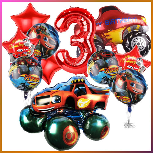 Geburtstagsdeko monstertruck - geburtstagsdeko,